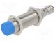 Čidlo  indukční  Dosah  0÷8mm  20÷250VAC  OUT  2-vodičový NO  M18