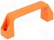 Rukojeť  Mat  technopolymer (PA)  oranžová  H 50mm  L 179mm