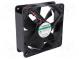 Ventilátor  DC  axiální  12VDC  120x120x38mm  234,6m3/h  48dBA