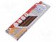 Hot melt glue  Ø  11mm  brown  L  200mm  Bonding  15÷20s  5pcs.