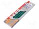 Hot melt glue  Ø  11mm  green  L  200mm  Bonding  15÷20s  5pcs.