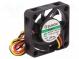 Ventilátor  DC  axiální  5VDC  40x40x10mm  13,52m3/h  27,3dBA  Vapo