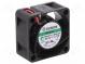 Ventilátor  DC  axiální  12VDC  40x40x20mm  15,04m3/h  25,5dBA