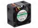 Ventilátor  DC  axiální  12VDC  40x40x20mm  18,25m3/h  27,5dBA