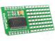 Click board  matice LED  SPI  MAX7219  mikroBUS zástrčka  5VDC