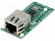 Click board  контроллер Еthernet  SPI  W5500  3,3ВDC