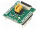 Click board  adaptér  I2C,SPI  FFC/FPC,mikroBUS zástrčka