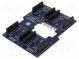 Expandér  PCB hranový,mikroBUS zásuvka x2  adaptér