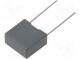 Kondenzátor  polyesterový  100nF  250VDC  Rozteč  10mm  ±10%