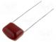 Kondenzátor  polyesterový  100nF  100VDC  Rozteč  10mm  ±10%