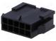 Plug  wire-wire  male  Micro-Fit 3.0  3mm  PIN  10  w/o contacts