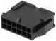 Plug  wire-wire  male  Micro-Fit 3.0  3mm  PIN  12  w/o contacts