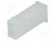 Plug  wire-wire  male  Mini-Fit Jr  4.2mm  PIN  2  w/o contacts