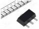 Tranzistor  PNP  bipolární  Darlington  80V  0,5A  1W  SOT89