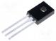Tranzistor  PNP  bipolární  Darlington  80V  4A  40W  TO126