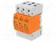 Omezovač přepětí  typ 1+2  Póly  3  DIN  -40÷80°C  IP20  900VDC