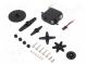 Motor  DC  servomechanism  4,8÷6VDC  standard  číslicový  62g  kov