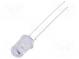LED  5mm  žlutá  2180÷3000mcd  3,5÷4,5lm  60°  30mA  1,8÷2,6V