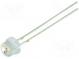 LED  4,8mm  modrá  9÷12lm  150°  Čelo  vypouklé  2,8÷3,6V  THT
