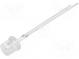 LED  5mm  modrá  68÷100mcd  120°  20mA  2,9÷3,6V  Čelo  vyduté