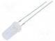 LED  5mm  modrá  500÷750mcd  120°  20mA  2,7÷3,4V  Čelo  plochý