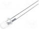 LED  5mm  zelená  30000÷50000(typ)-70000mcd  15°  75mA  3÷4,2V