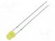 LED  5mm  bullet  červená  36000÷40000mcd  8°  50mA  1,8÷2,6V