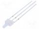 LED  2mm  červeno/modrá  dvoubarevná  750÷1120mcd  330÷500mcd  90°