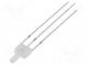 LED  2mm  červená/zelená  dvoubarevná  750÷1120mcd  1120÷1560mcd