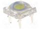 LED Super Flux  7,62x7,62мм  белый холодный  2180÷3000мкд  130°