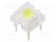 LED Super Flux  7,62x7,62мм  белый холодный  10000÷12000мкд  40°