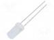 LED  5mm  bílá studená  1120÷1560mcd  120°  20mA  2,7÷3,4V