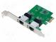Počítačová karta  PCI-Express  RJ45 x2  Wake-On-LAN,full duplex