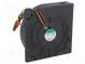 Вентилятор  DC  blower  12ВDC  120x120x32мм  61м3/ч  53,8дБА  24AWG