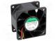 Ventilátor  DC  axiální  24VDC  60x60x38mm  96m3/h  56dBA  24AWG