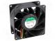 Ventilátor  DC  axiální  24VDC  80x80x38mm  143m3/h  55,2dBA  24AWG