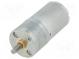Motor  DC  s převodovkou  HP  6VDC  6,5A  Hřídel  zářez D