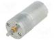 Motor  DC  s převodovkou  LP  6VDC  2,4A  Hřídel  zářez D  Přev  47  1