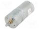 Motor  DC  s převodovkou  LP  6VDC  2,4A  Hřídel  zářez D  78ot./min