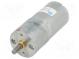 Motor  DC  s převodovkou  LP  6VDC  2,4A  Hřídel  zářez D  58ot./min