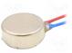 Motor  DC  vibrační  2,4÷3,5VDC  120mA  8x3,4mm  14500ot./min