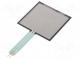 Čidlo  dotekové  analogové  FSR 400  40x40mm  Rozsah  0,2÷20N