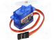 Motor  DC  servomechanism  6VDC  micro  9g  max.150mNm  130ot./min