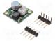 Měnič  step down  Uvýst  5V  Uvst  6÷38V  2,5A  85÷95%  17,8x17,8mm