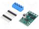 Regulátor otáček DC motoru  100kHz  PWM  17A  Uvst mot  6,5÷30V