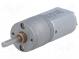 Motor  DC  s převodovkou  6VDC  2,9A  Hřídel  zářez D  37ot./min
