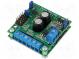 Regulátor otáček DC motoru  VNH2SP30  19,5kHz  PWM,RS232,TTL
