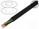 Vodič  HELUPOWER® 1000  kulatý  lanko  Cu  4G35mm2  PVC  černá