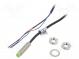 Čidlo  indukční  OUT  NPN / NO  0÷2mm  10÷30VDC  M8  IP67  200mA