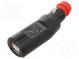Automobilový/zásuvkový napájecí zdroj  USB A zásuvka x2  5A